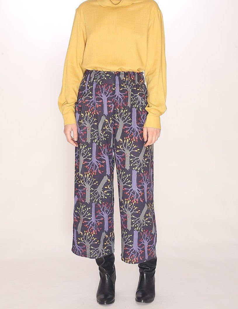 TREES WIDE TROUSERS